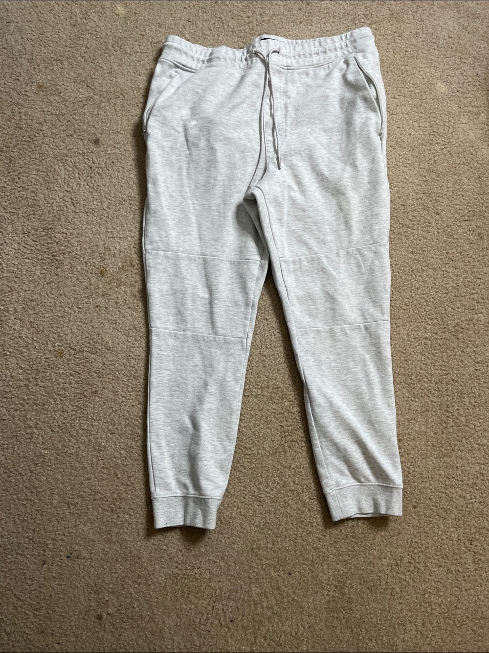 PacSun Light Gray Men's Jogger Sweatpants